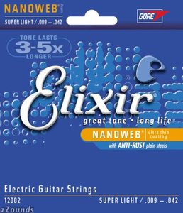 Elixir Nanoweb Medium Electric Strings 11-49