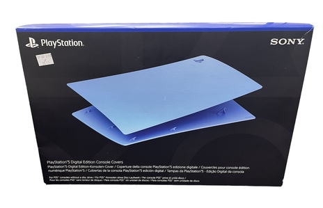 Official Blue Side Plates (Sony Playstation 5, Digital Console)
