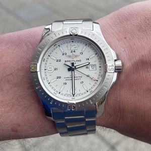 Breitling Colt Quartz Watch 2016 White Dial | Box And Papers