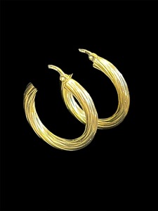 14ct hoop Earrings