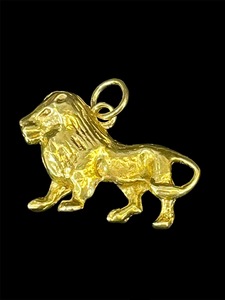 9ct Lion pendant