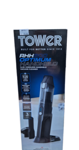 Tower cordless handheld hoover