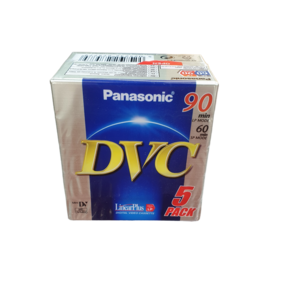 Panasonic DVC Mini DV Tapes DVM60 (New and Sealed)