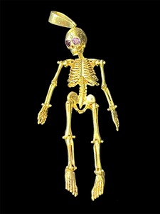 9ct Skeleton Pendant
